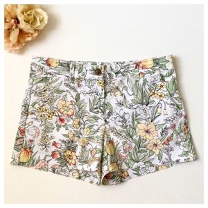 GAP Summer Khakis Short, Fresh Botanical Floral